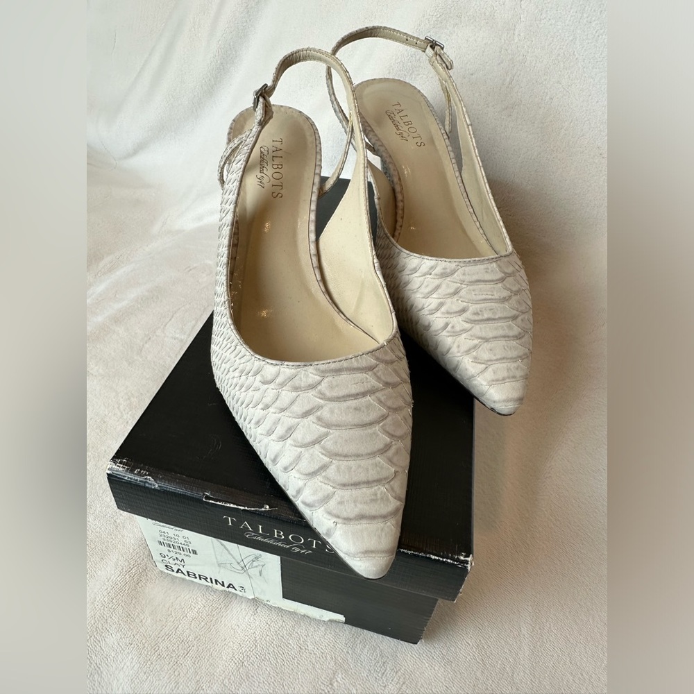 Talbots Sabrina 3 Clay Sz 9.5